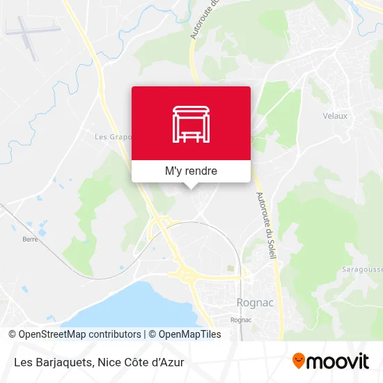 Les Barjaquets plan