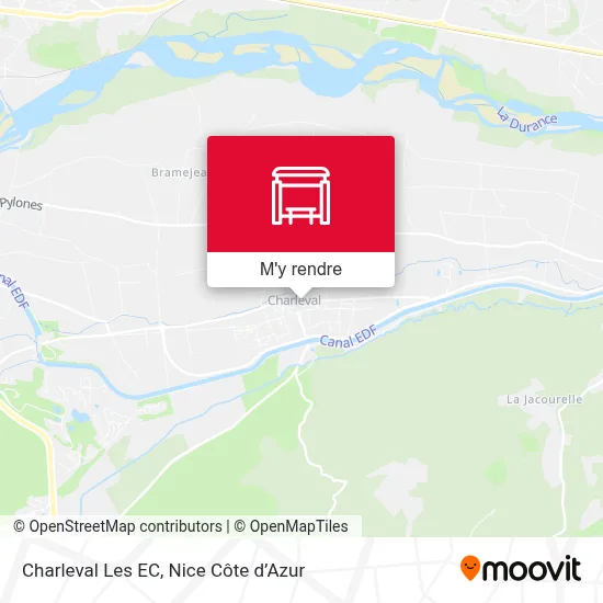 Charleval Les EC plan