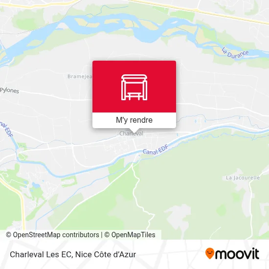Charleval Les EC plan