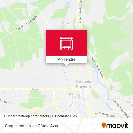Coquelicots plan