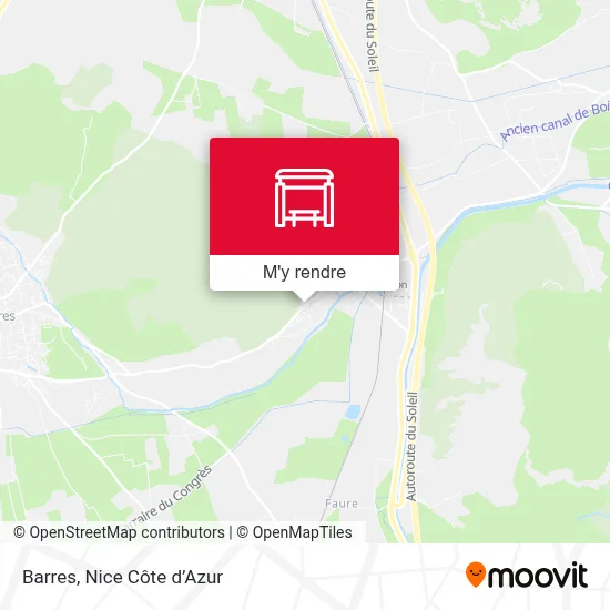 Barres plan