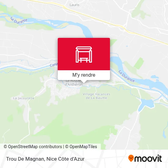 Trou De Magnan plan