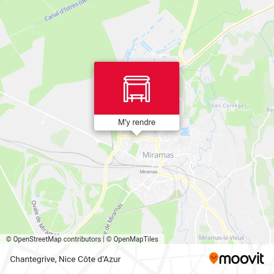 Chantegrive plan