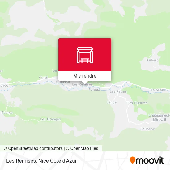 Les Remises plan
