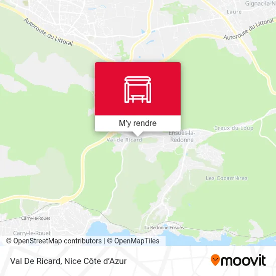 Val De Ricard plan