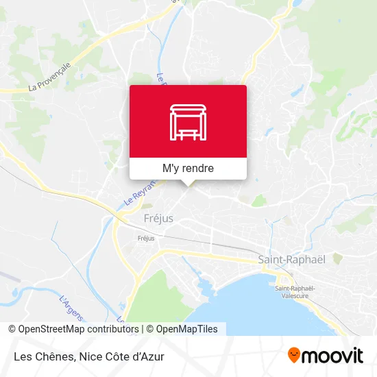 Les Chênes plan