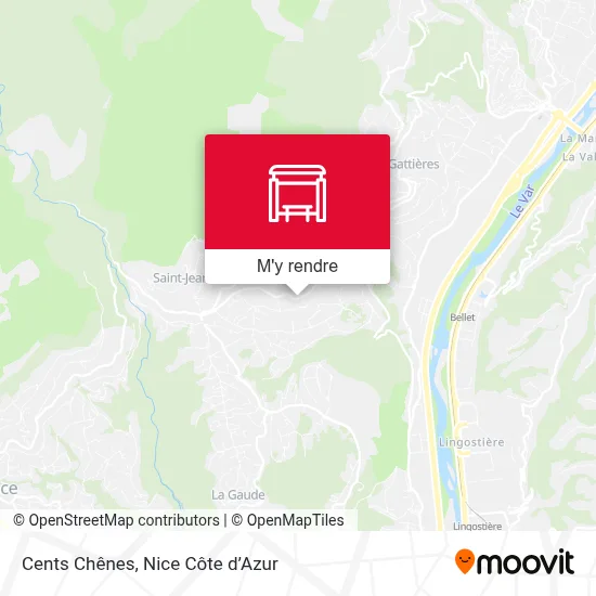 Cents Chênes plan