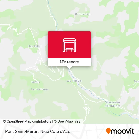 Pont Saint-Martin plan