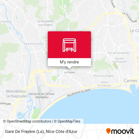 Gare De Frayère (La) plan