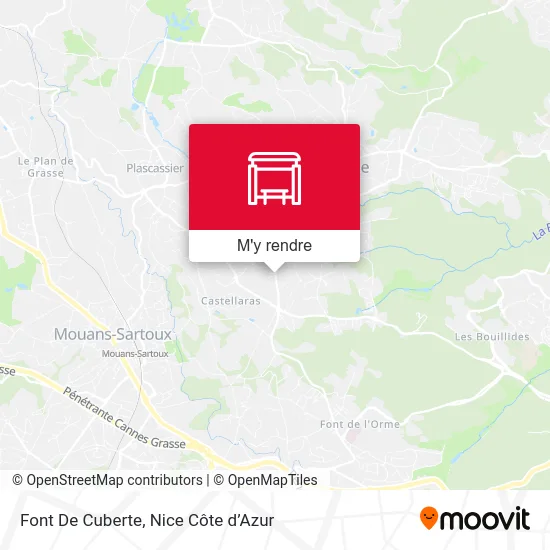 Font De Cuberte plan