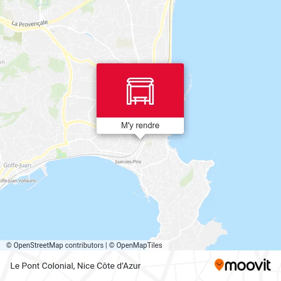 Le Pont Colonial plan