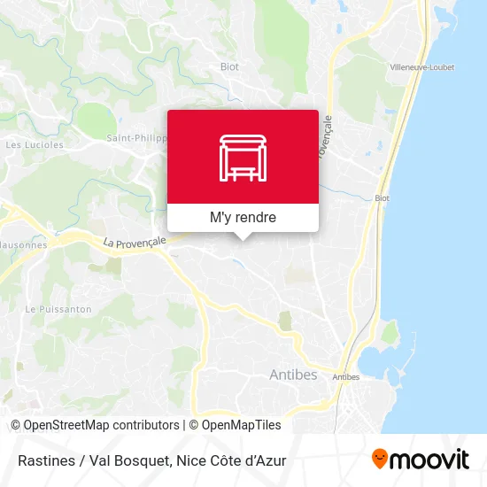 Rastines / Val Bosquet plan