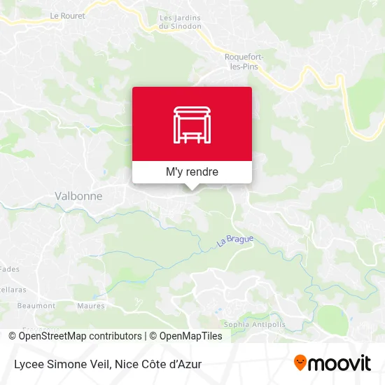 Lycee Simone Veil plan