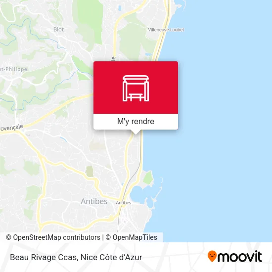 Beau Rivage Ccas plan