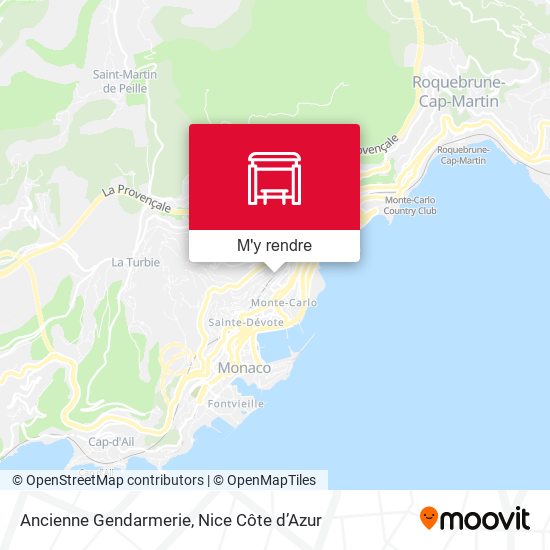 Ancienne Gendarmerie plan