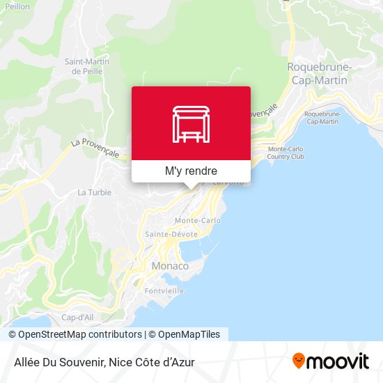 Allée Du Souvenir plan