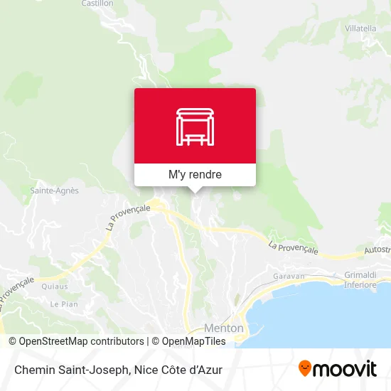 Chemin Saint-Joseph plan