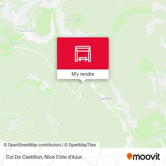Col De Castillon plan