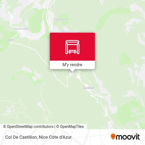 Col De Castillon plan