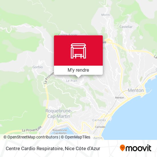Centre Cardio Respiratoire plan