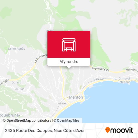 2435 Route Des Ciappes plan
