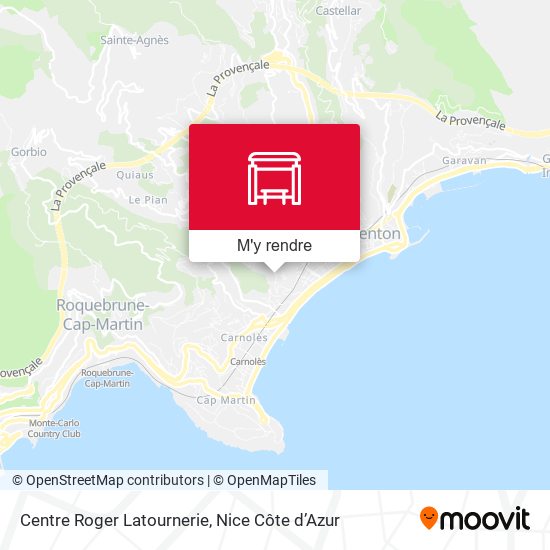 Centre Roger Latournerie plan