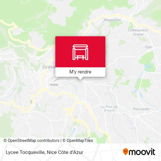 Lycee Tocqueville plan