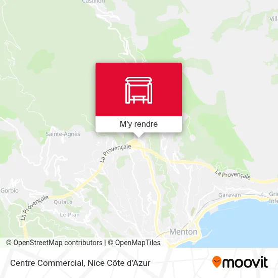 Centre Commercial plan