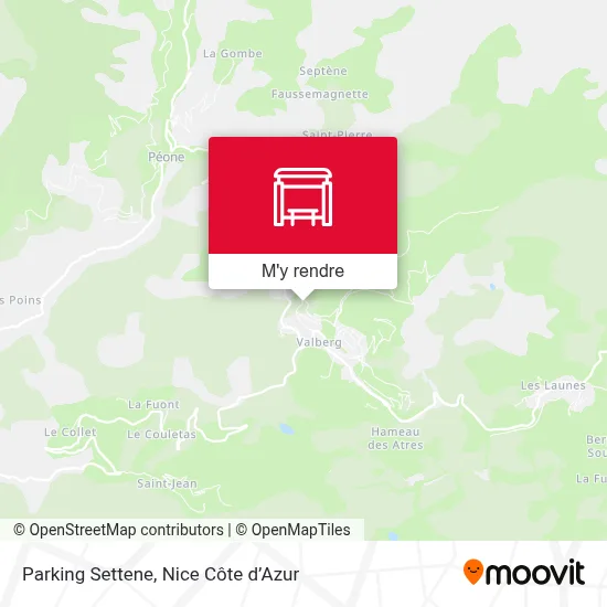 Parking Settene plan