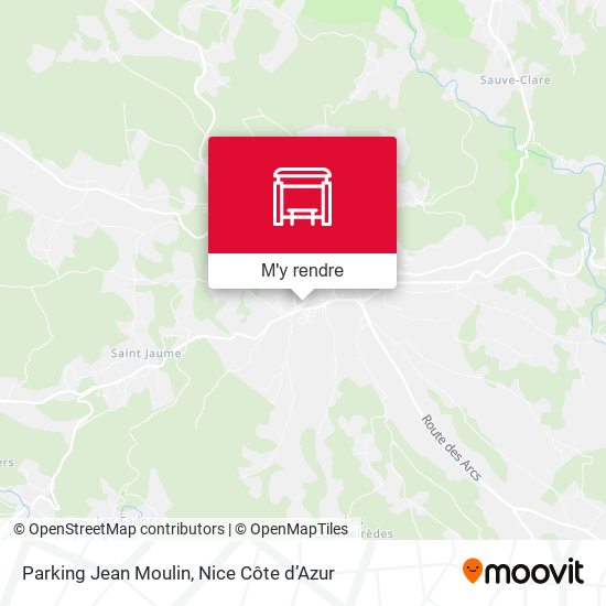 Parking Jean Moulin plan