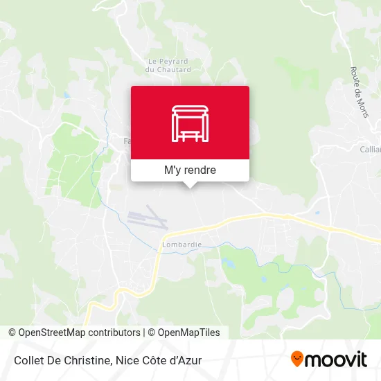 Collet De Christine plan