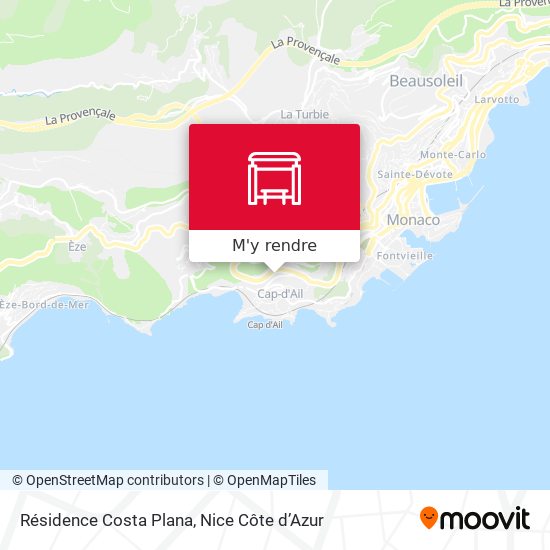Résidence Costa Plana plan