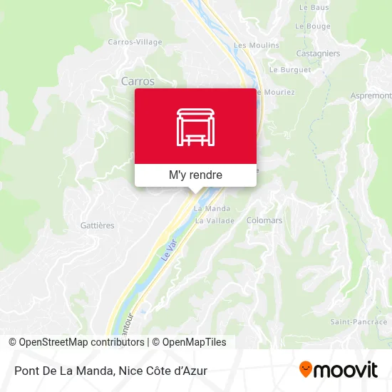 Pont De La Manda plan