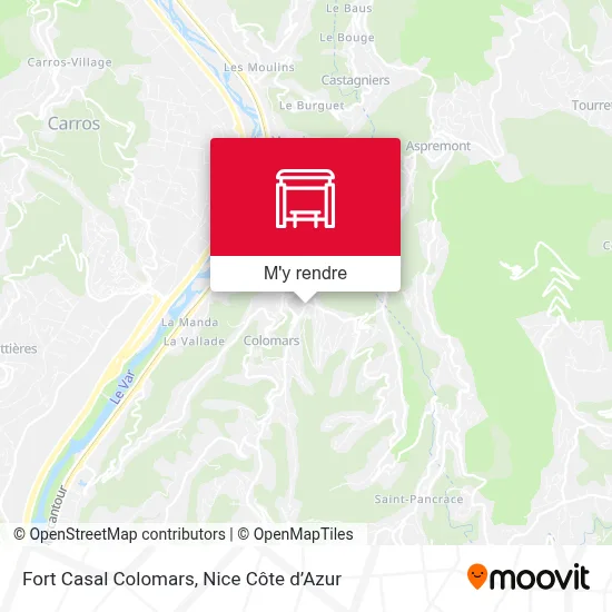 Fort Casal Colomars plan