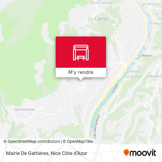 Mairie De Gattières plan