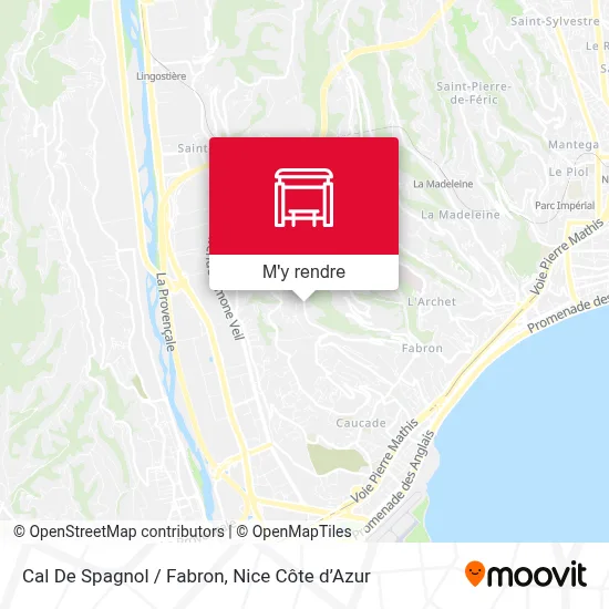 Cal De Spagnol / Fabron plan