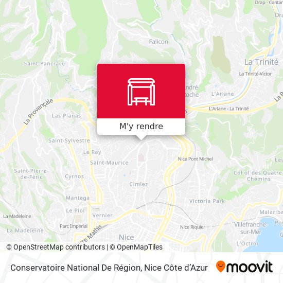 Conservatoire National De Région plan