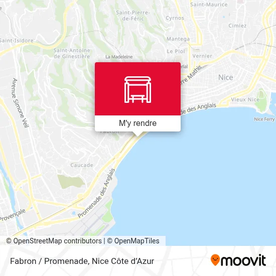 Fabron / Promenade plan