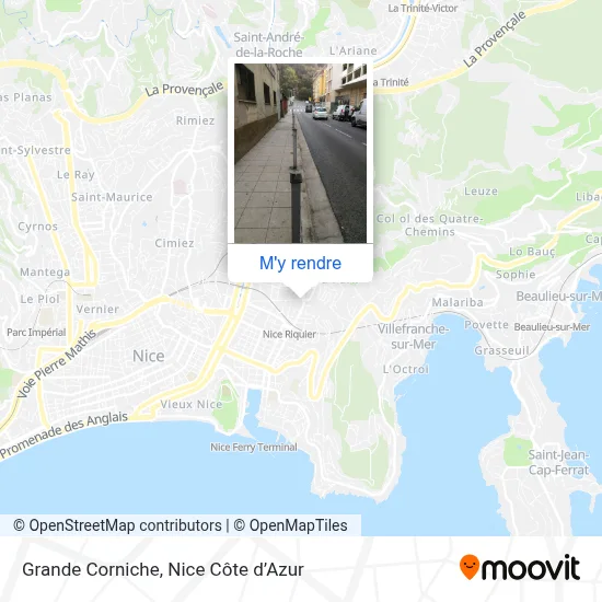 Grande Corniche plan