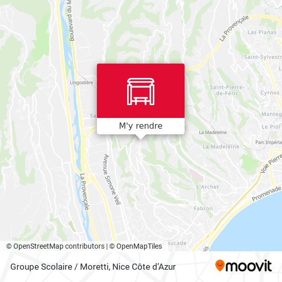 Groupe Scolaire / Moretti plan