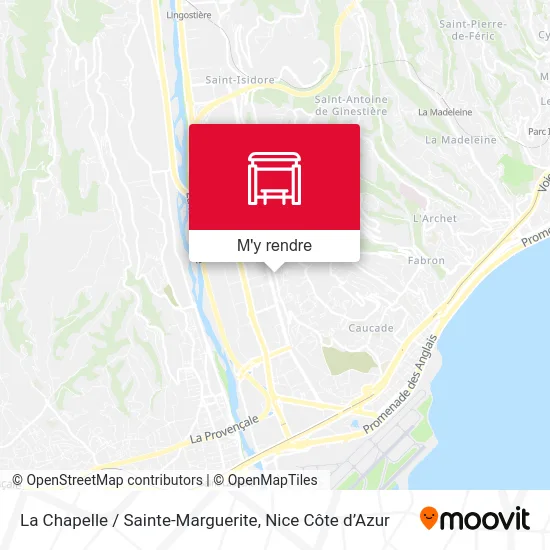 La Chapelle / Sainte-Marguerite plan