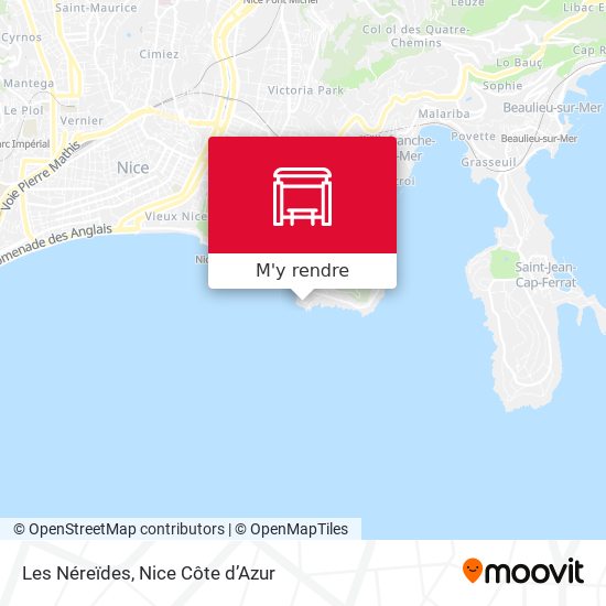 Les Néreïdes plan