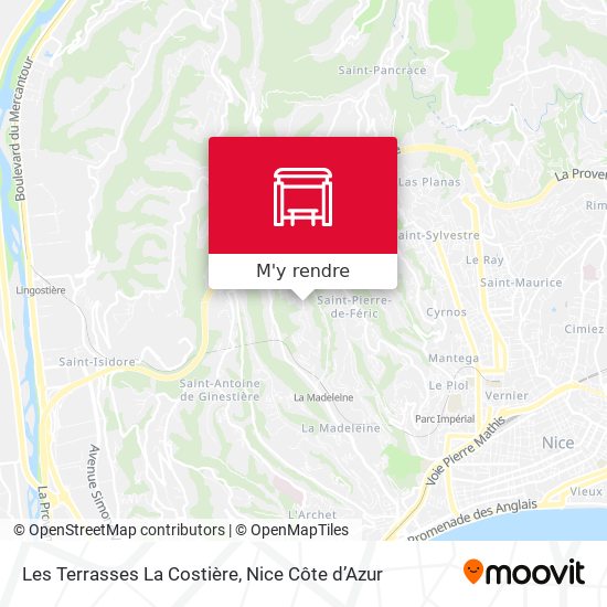 Les Terrasses La Costière plan
