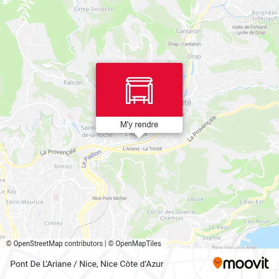 Pont De L'Ariane / Nice plan