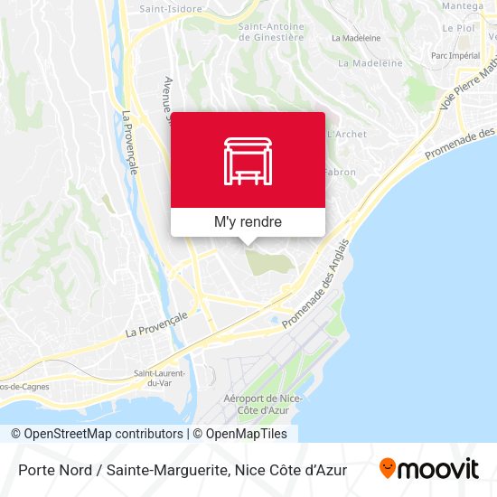 Porte Nord / Sainte-Marguerite plan