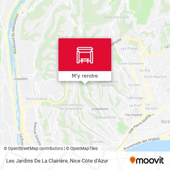 Les Jardins De La Clairière plan