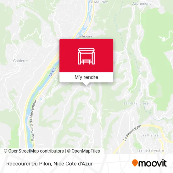 Raccourci Du Pilon plan