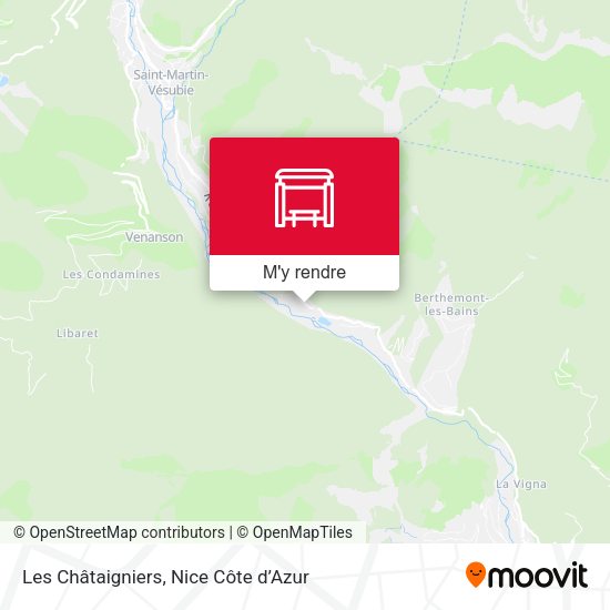 Les Châtaigniers plan