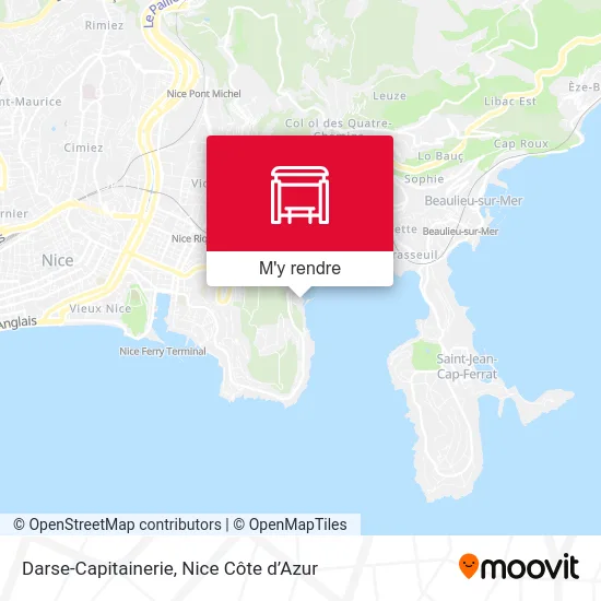 Darse-Capitainerie plan