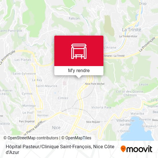 Hôpital Pasteur / Clinique Saint-François plan